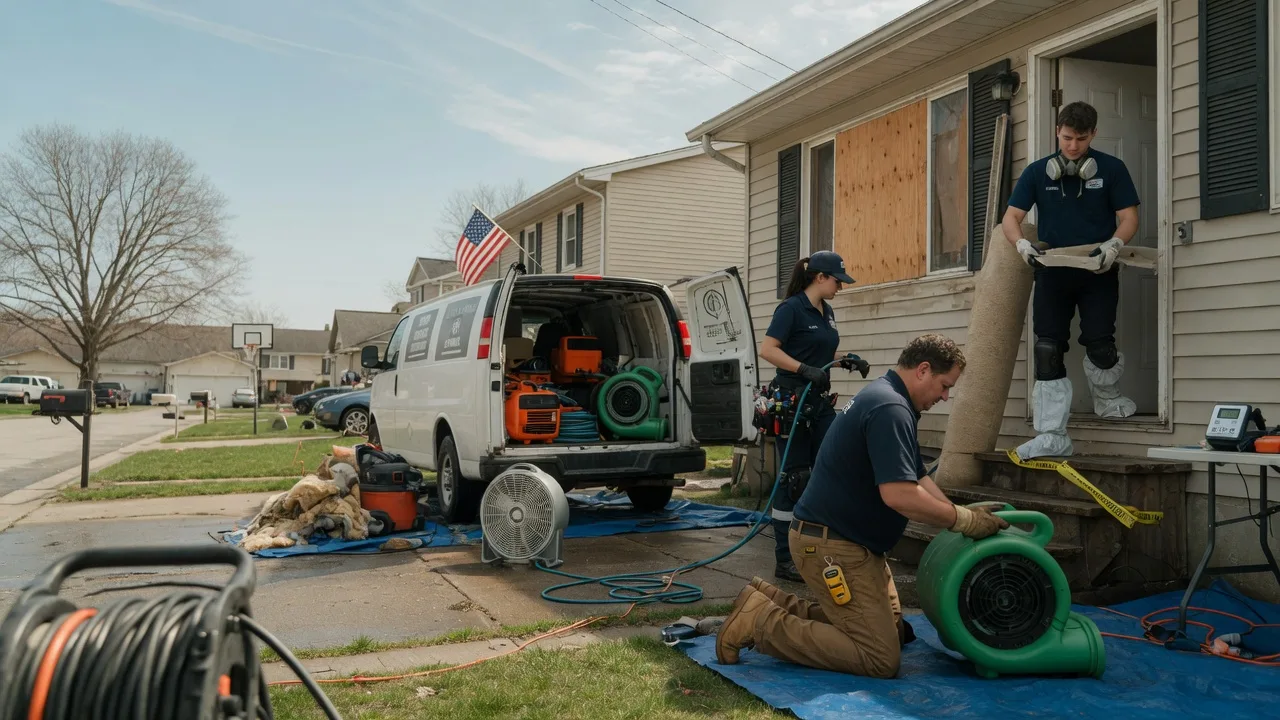 Water Damage Restoration in Lenni, PA near me